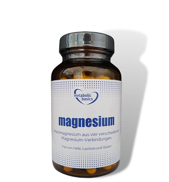 Magnesium frei von Gluten Magnesium Front
