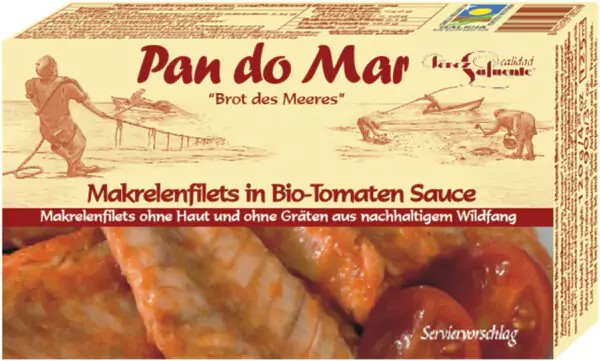 Pan do Mar - Fisch  Collection Pan Do MAR super leckere Makrelenfilet
