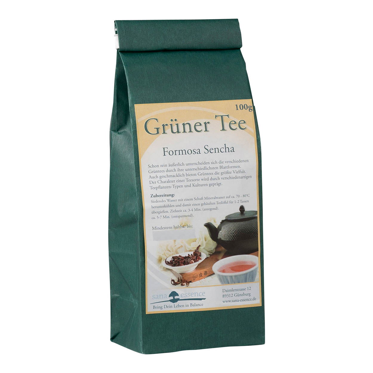 Grüner-Tee - Kräutertee GrünerTeeside