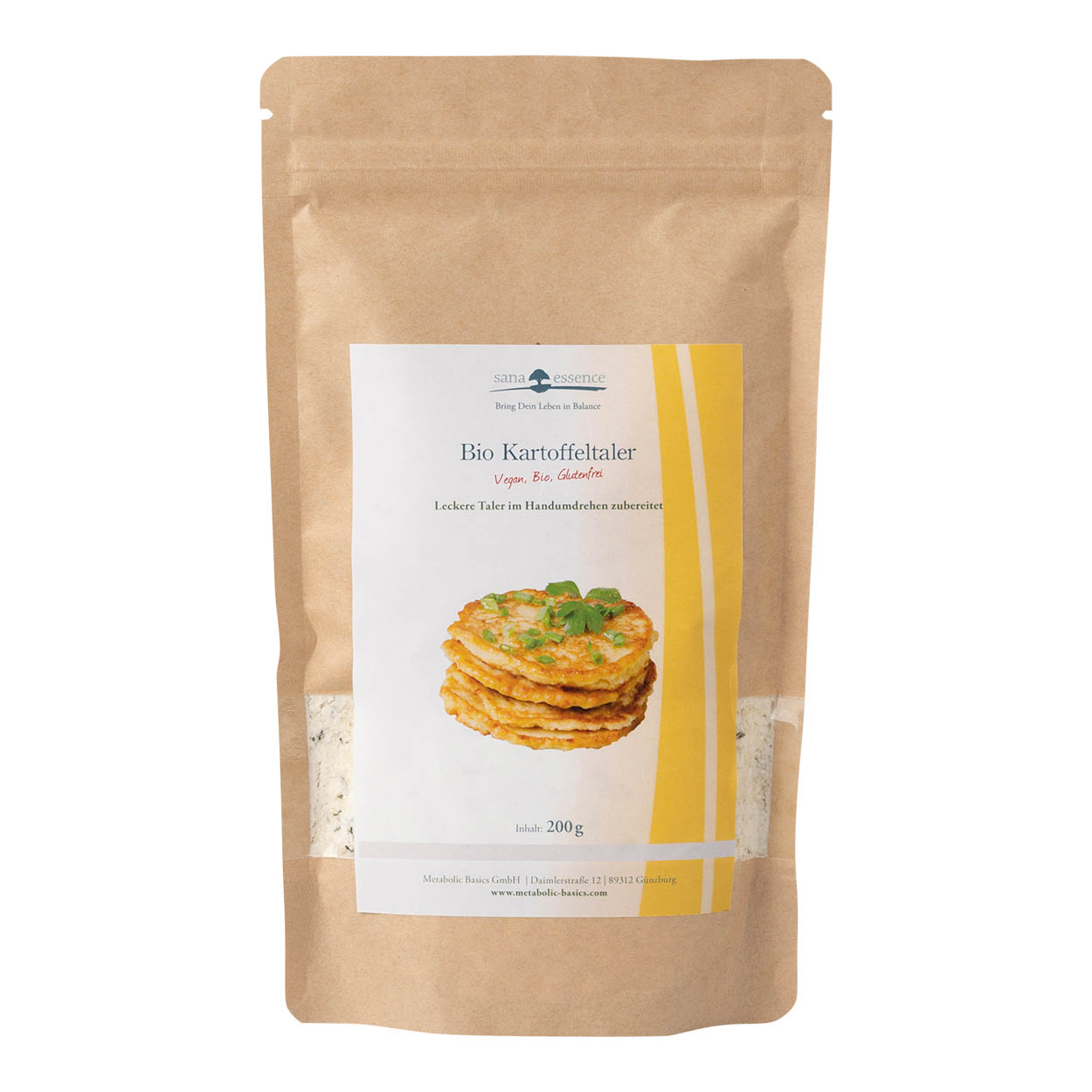 Bio Kartoffeltaler Backmischung Kartoffeltaler