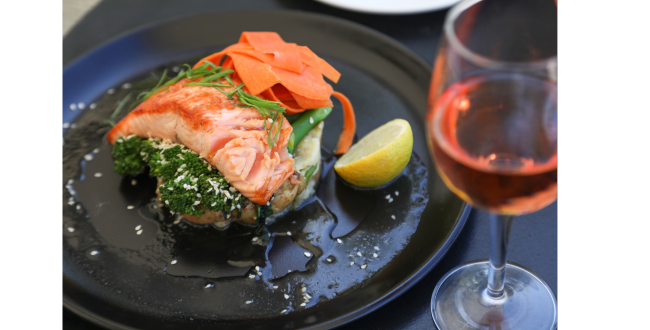 Lachs mit Mangold Lachsgericht