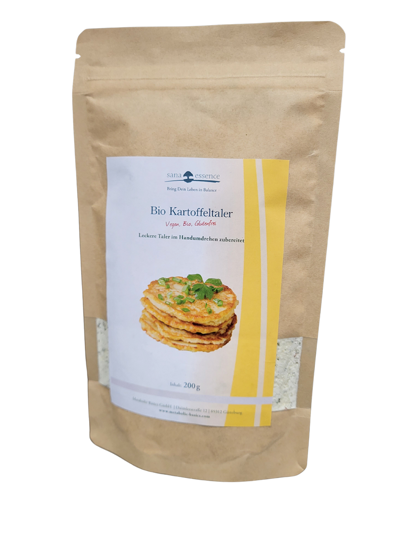Bio Kartoffeltaler Backmischung Bio Kartoffeltaler