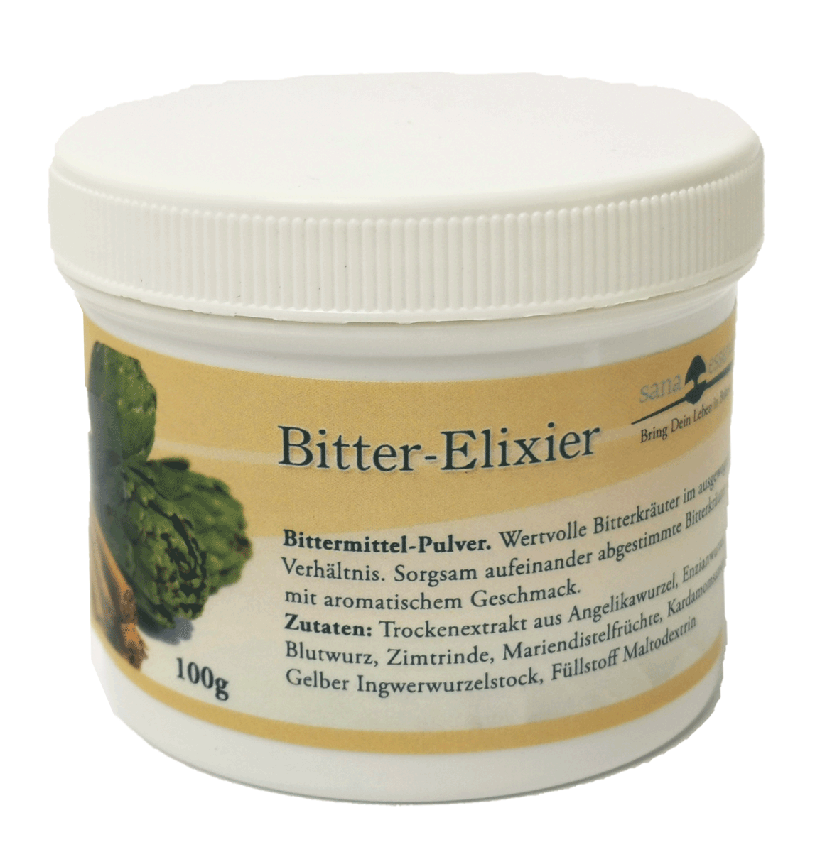 Bitter Elixier Pulver Bitterelixir Dose