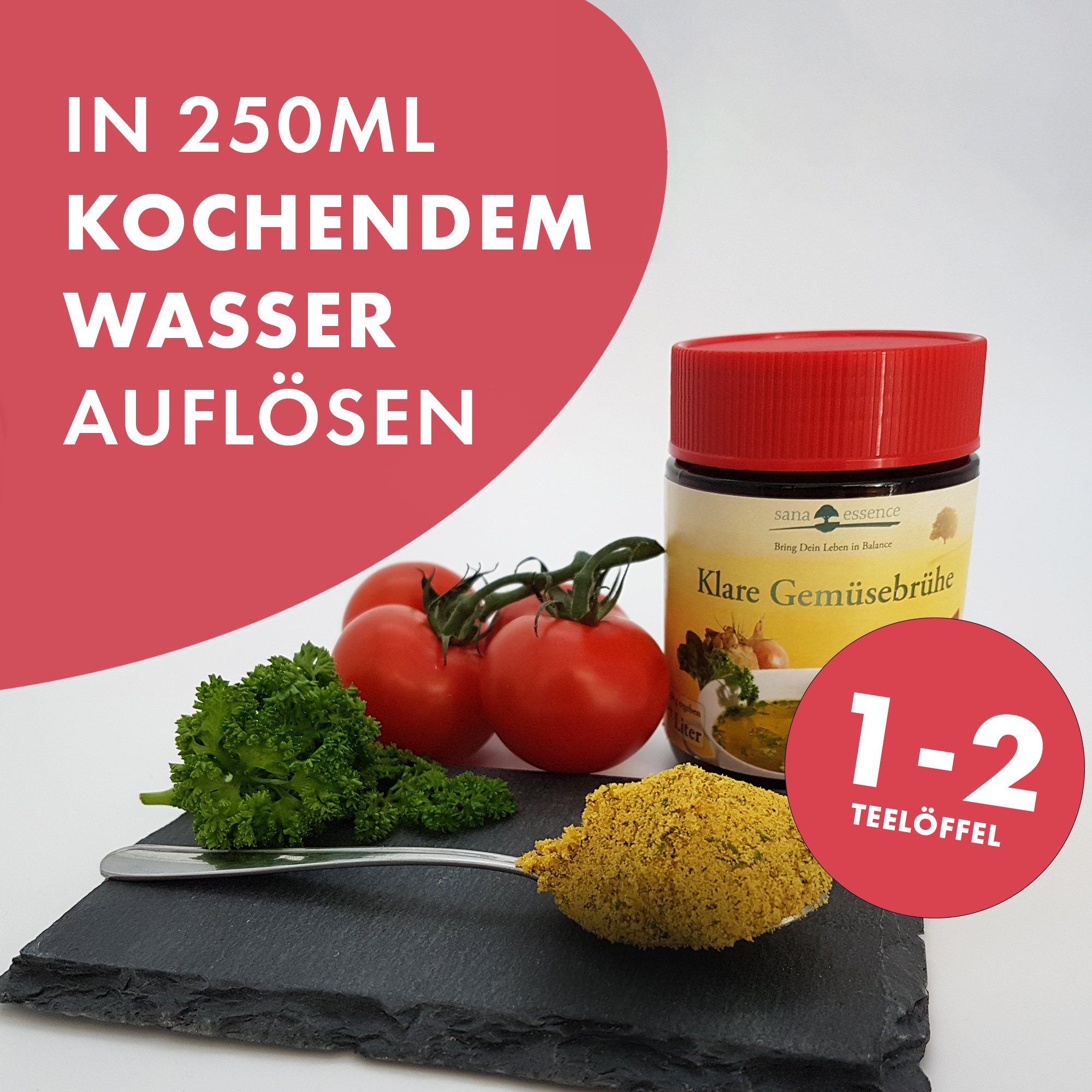 Klare Gemüsebrühe 5. Verzehr Gemüserühe