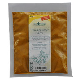 Thailändischer Curry Thailändischer Curry Tüte