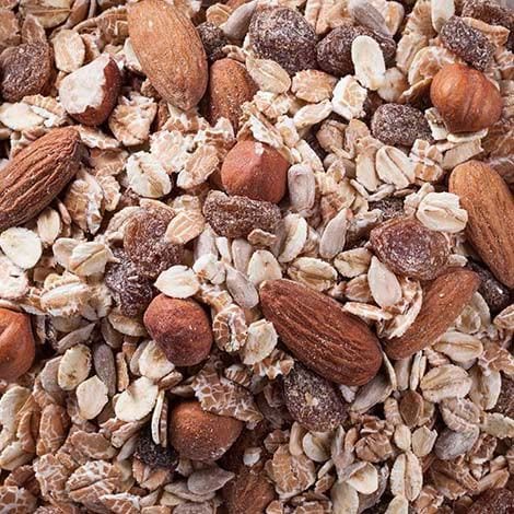 Bio Nuss-Müsli Nussmüsli detail