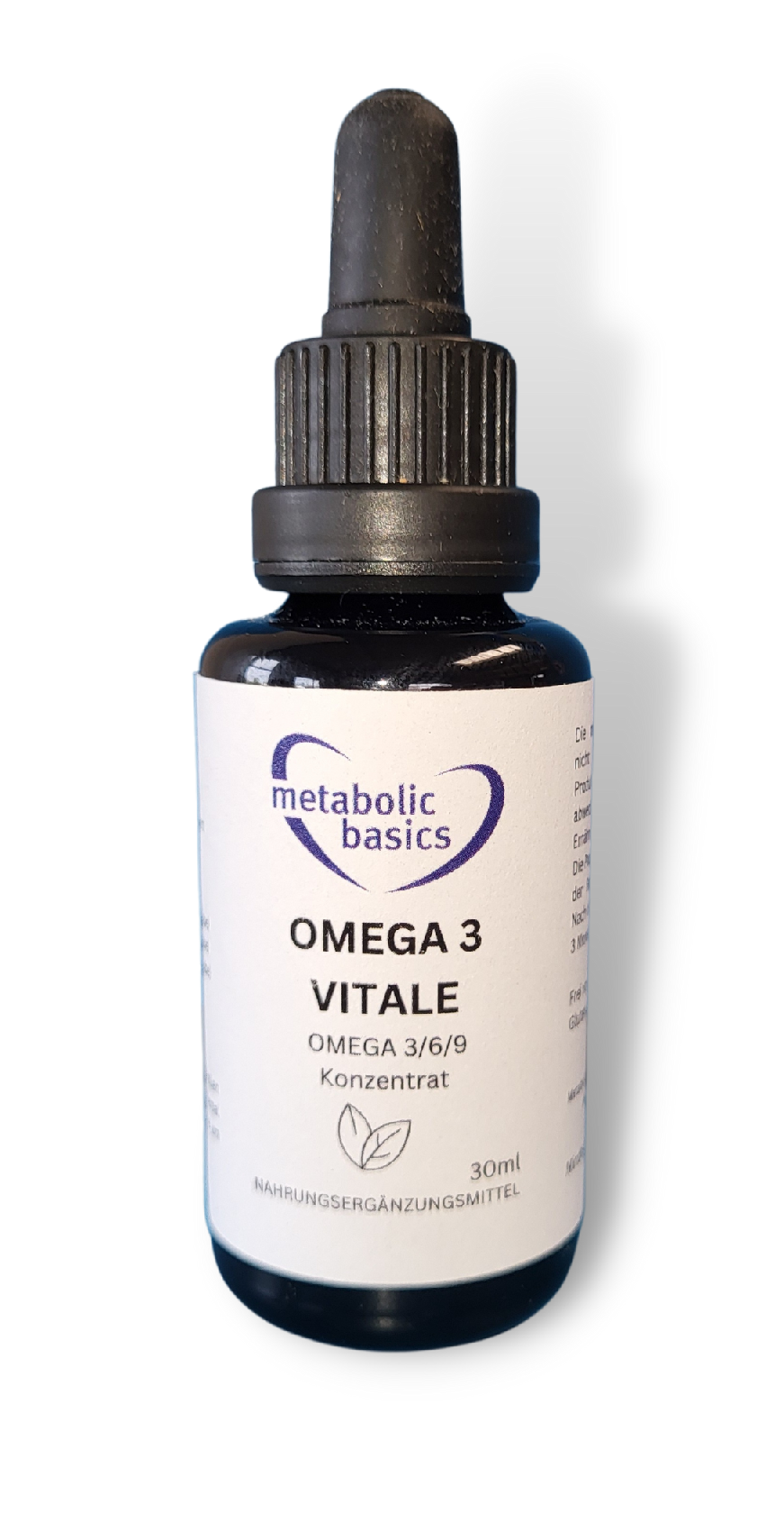 Metabolic Basics OMEGA3 - 30 ml Q10 Front