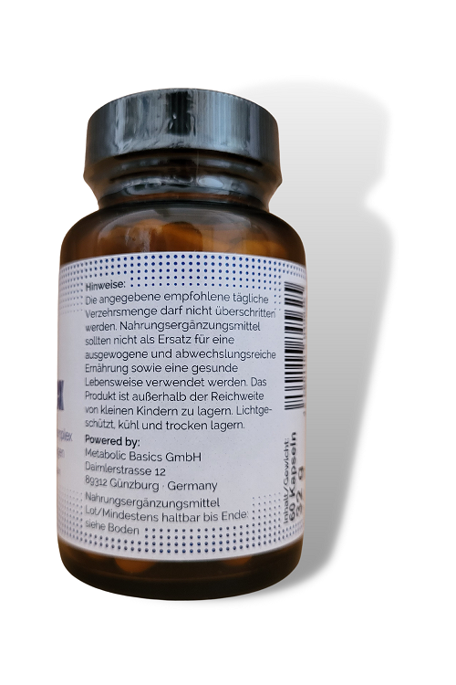 Metabolic Basics Vitamin B-Komplex B-Komplex Plus