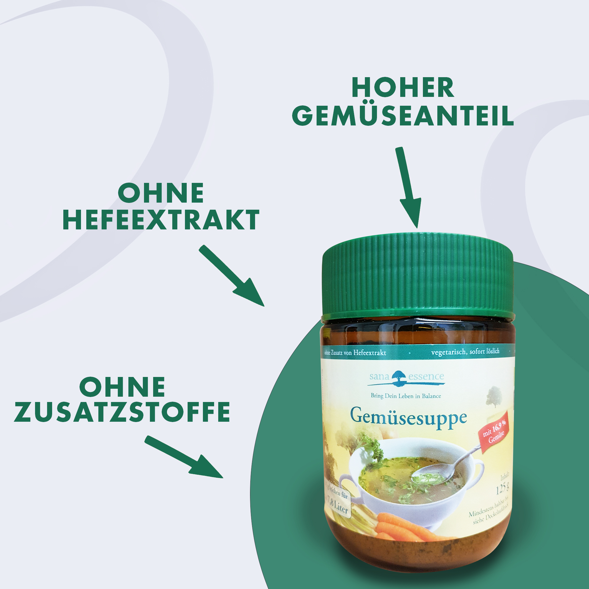 2. USPs Bio Klare Gemüsesuppe