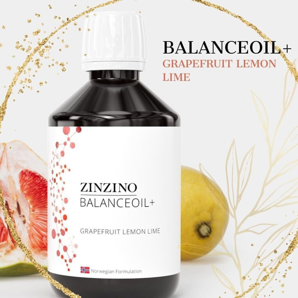 ZINZINO BALANCEOIL + GRAPEFRUIT ZITRONEN ZINZINO BALANCEOIL + GRAPEFRUIT ZITRONEN