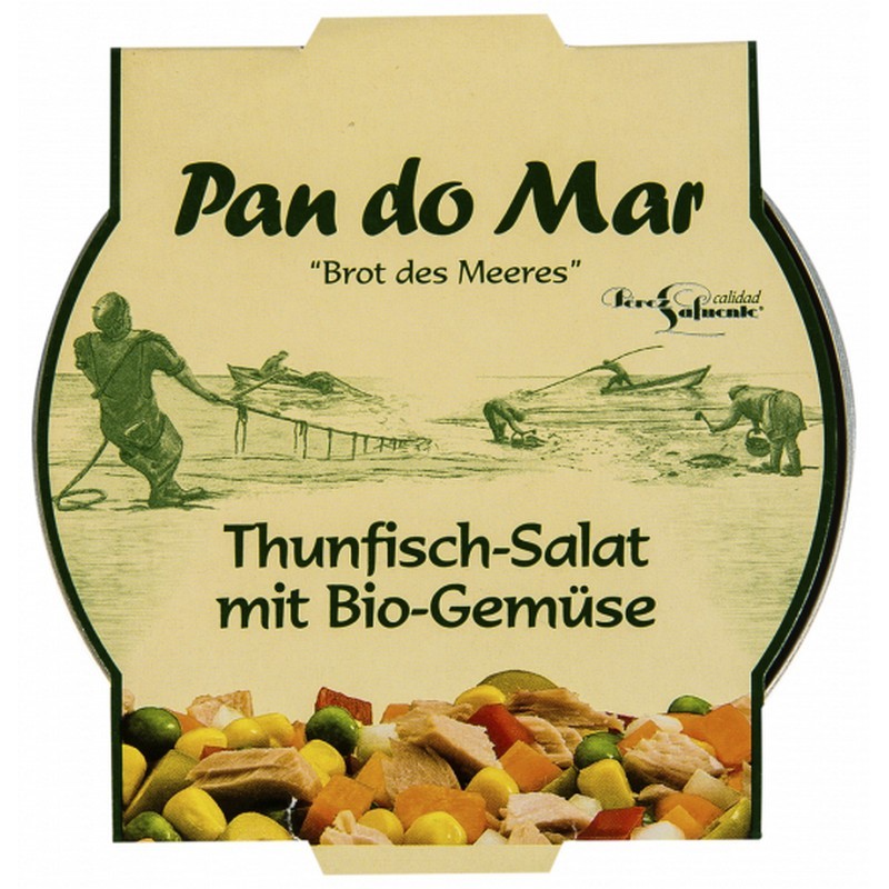 Pan do Mar - Thunfisch-Salat mit Bio-Gemüse Thunfisch-Salat mit Bio-Gemüse
