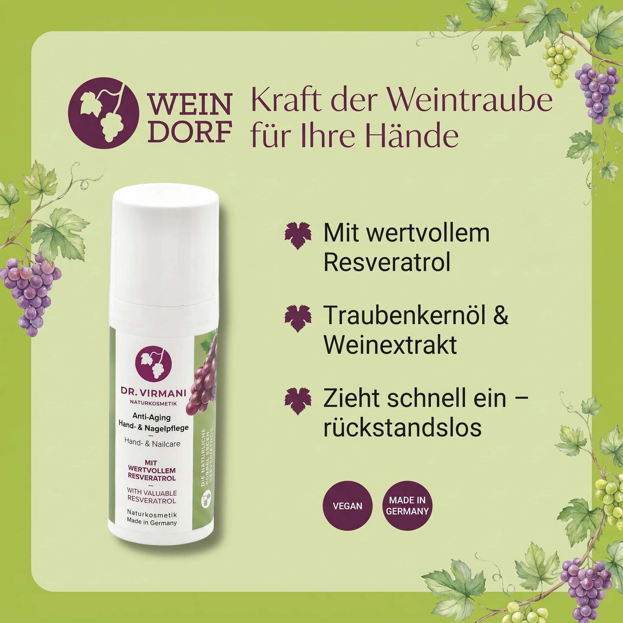 Dr. Virmani Handcrem - Hand- und Nagelpflege