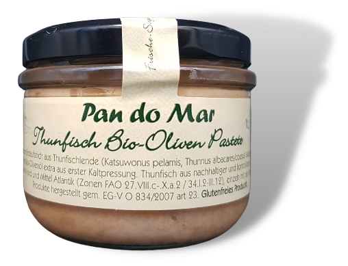Pan do Mar Thunfisch Bio-Oliven Pastete Pan Do MAR Tunfischpastete