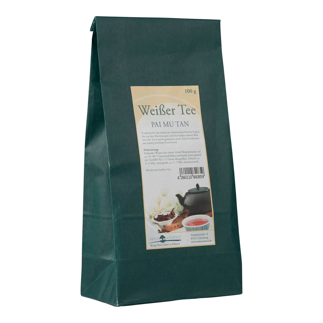 Weißer Tee - PAI MU TAN WeißerTee Seite