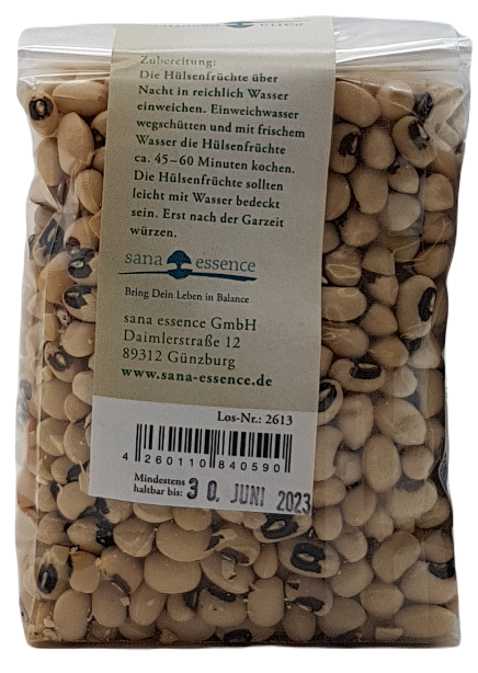 Schwarz Augen Bohnen Schwarzaugenbohnen