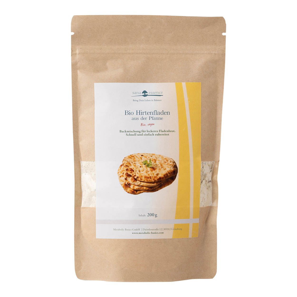 Bio Hirtenfladen Backmischung HirtenFladen