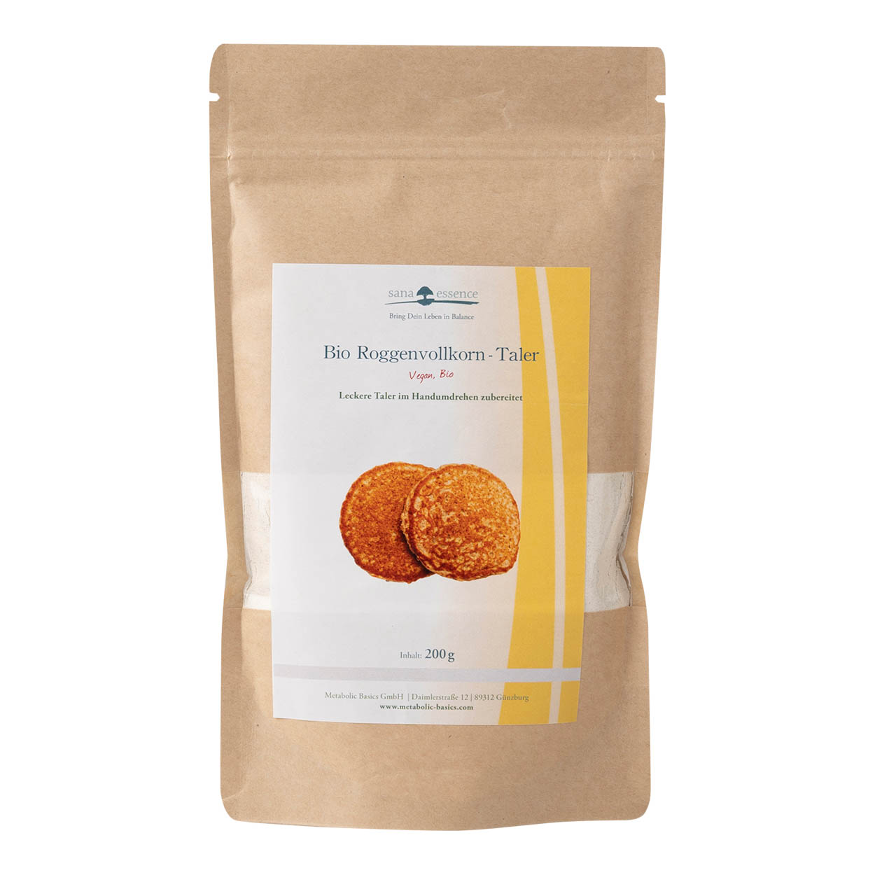 Bio Roggenvollkorn-Taler Backmischung Roggenvollkorn-Taler