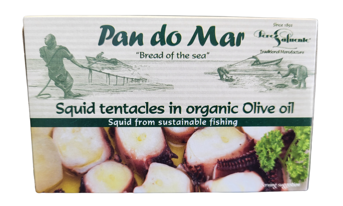 Pan do Mar Tintenfischstücke in Bio-Olivenöl Tintenfisch