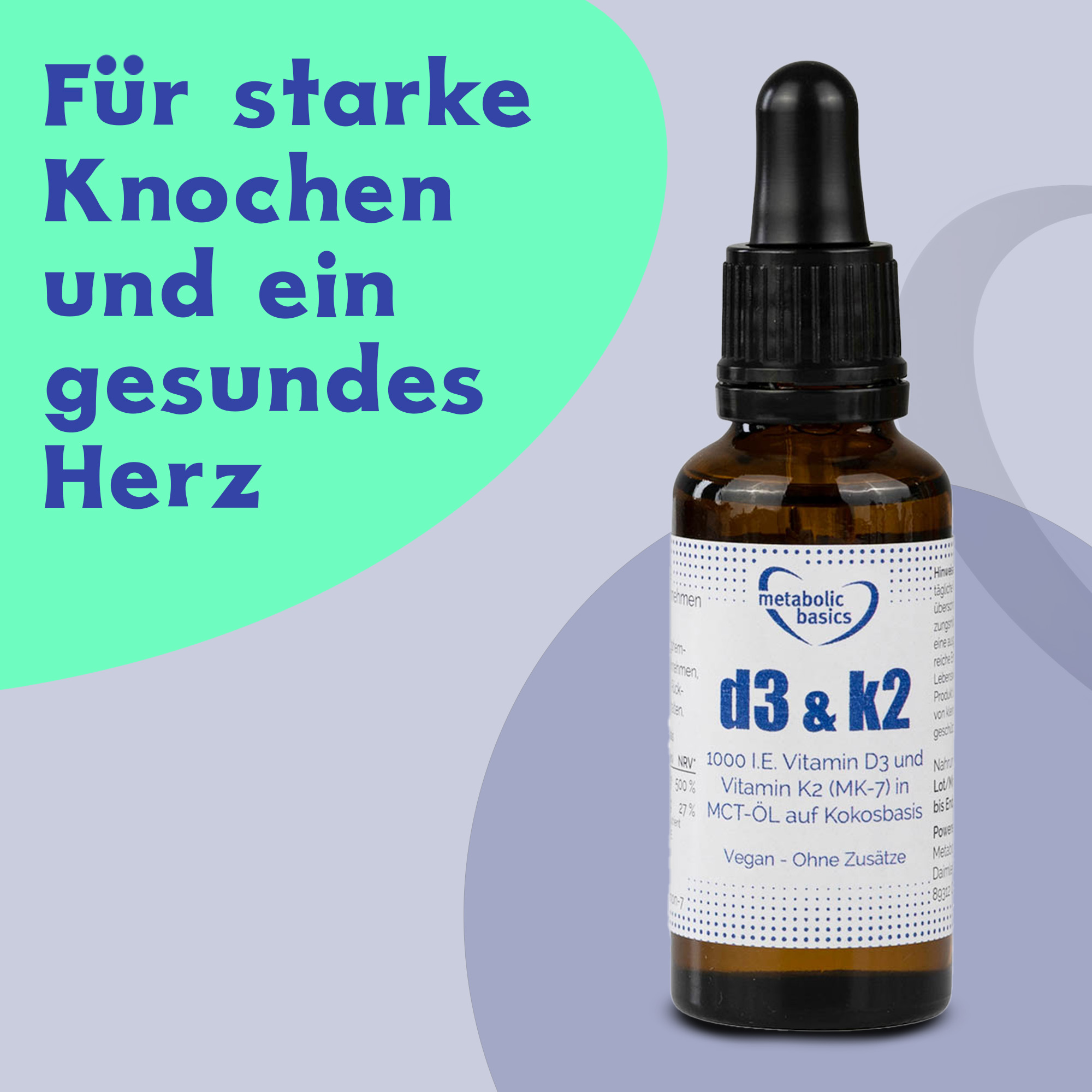 Vitamin D3+ K2 Kombi 5. VerzehrD3K2