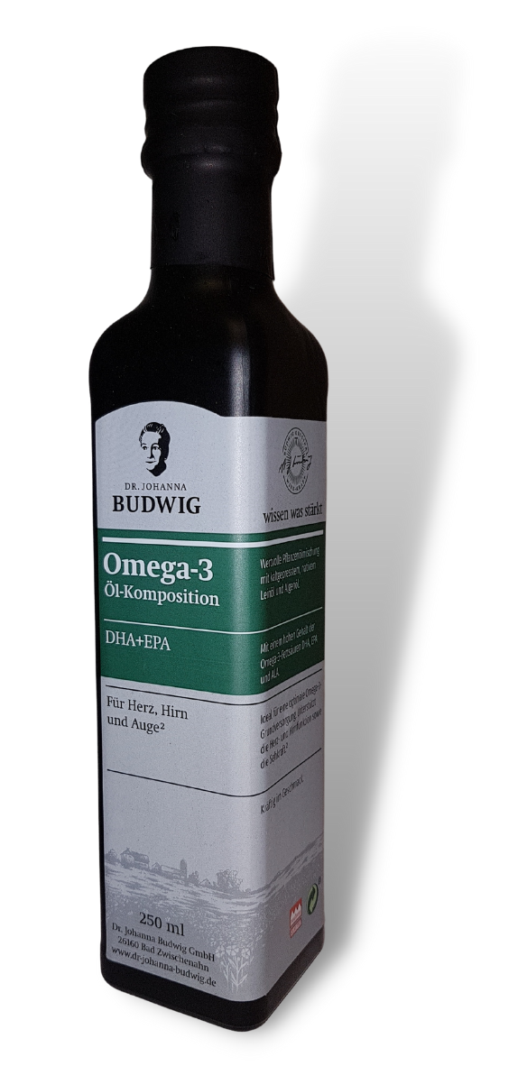 Dr. Budwig Leinöl mit Algenöl EPA DHA