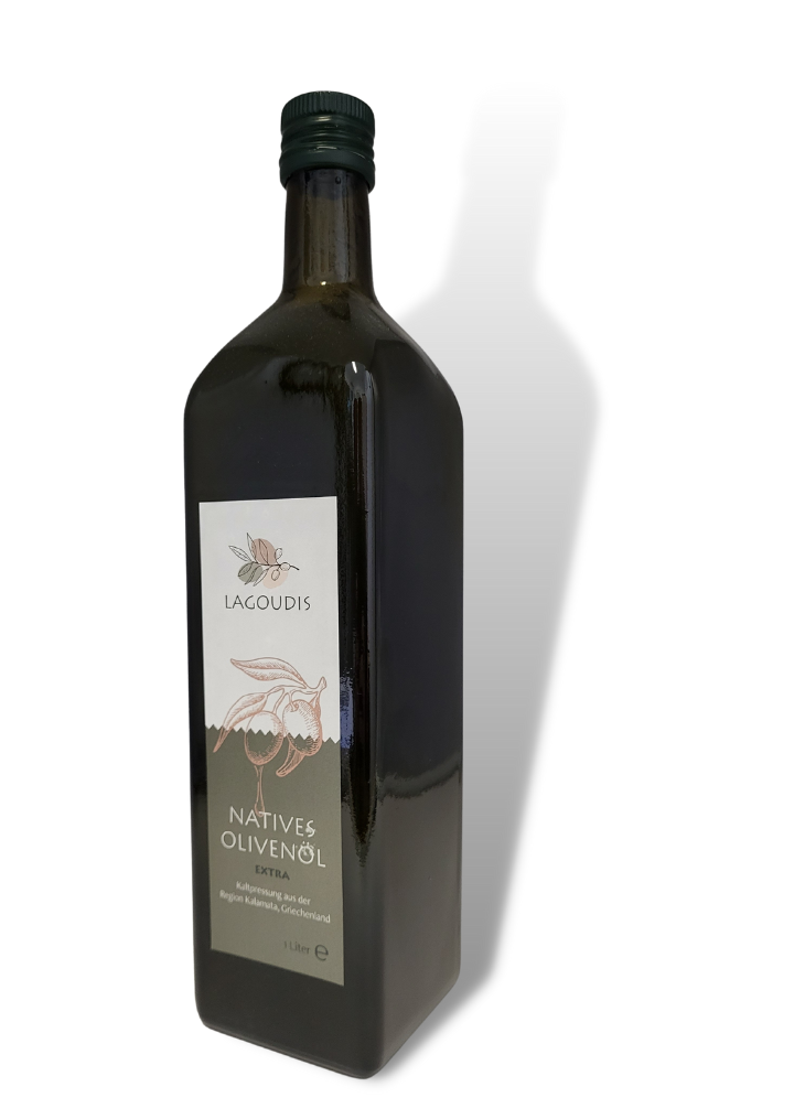 Natives Olivenöl extra Lagoudis - Kaltpressung - 1 L Olivenöl von Lagoudis