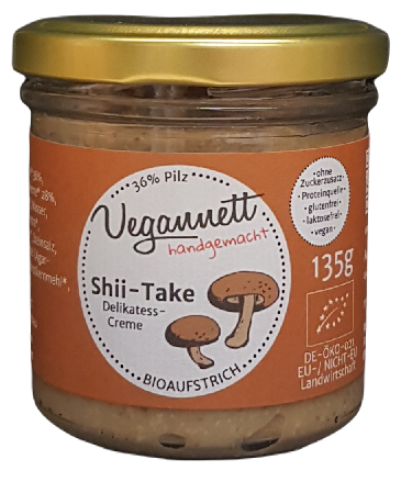 Vegannett Shii-Take Shii-Take Brotaufstrich
