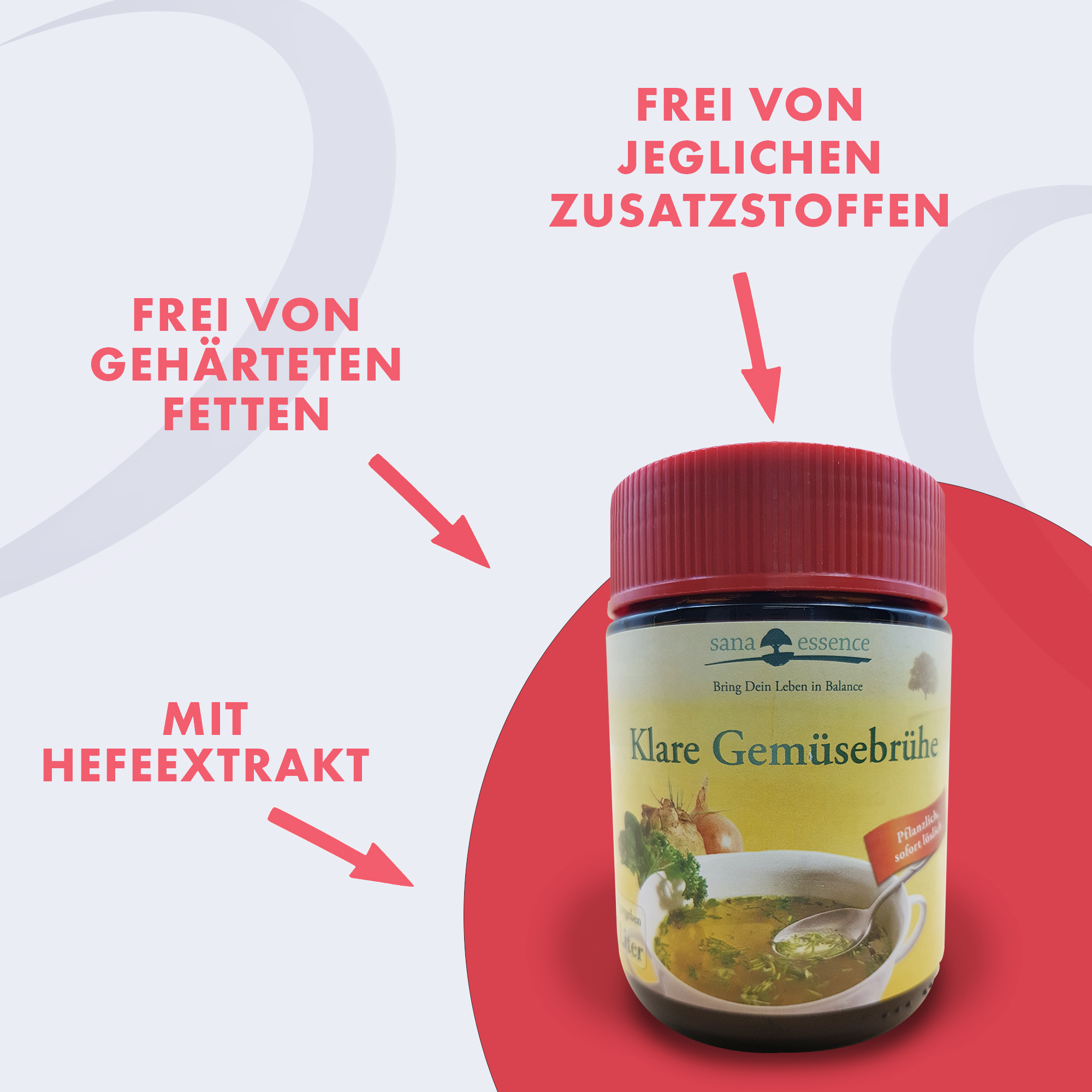 Klare Gemüsebrühe 2. USPs Klare Gemüsebrühe